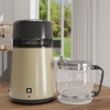Stainless Steel Water Distiller 4L 750W with Glass Jug, Gold/Red/Silver - 2 of 4