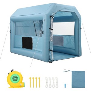 Inflatable Paint Booth,Portable Spray Shelter with Blower&3-Layer Filtration,Heavy-Duty Automotive Painting Tent for Cars, Motorcycles,DIY Projects - 1 of 4