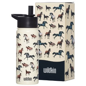 Wildkin 18 oz Stainless Steel Insulated Water Bottle for Kids - 1 of 4