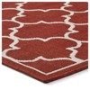 DSVIMOY Area Rug, 3‘3”*5’ Vintage Large Non-slip Rug For Living Room Kitchen Bedroom, Red, 30"*60"*0.16" - 4 of 4