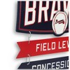 MLB Atlanta Braves Baseball Field Metal Panel - 4 of 4