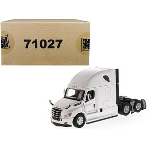 Freightliner New Cascadia Sleeper Cab Truck Tractor Pearl White 1/50 Diecast Model by Diecast Masters - 1 of 4