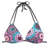 Women's Printed Triangle Bikini Swimsuit Top Bra Sizing - LASCANA - 2 of 4