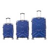 AENKYO 3-Piece PC Hardshell Lightweight Travel Luggage Set with Aluminum Frame, Expandable Suitcases with Spinner Wheels, TSA Lock - 4 of 4