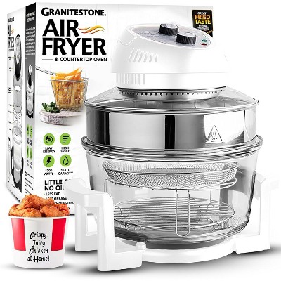 Granitestone 16-Quart Oil-Less Air Fryer & Countertop Oven