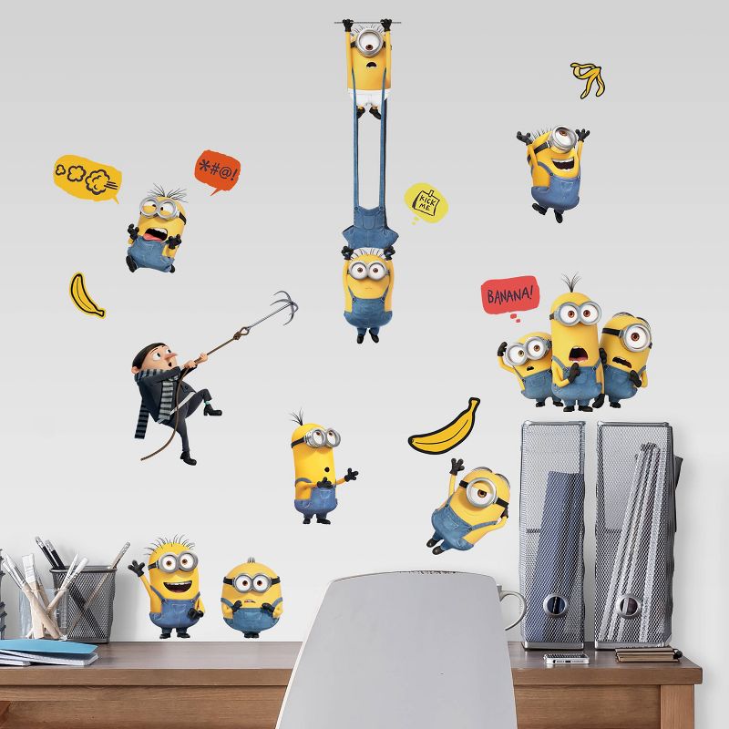 Minions 2 Peel and Stick Kids&#39; Wall Decals - RoomMates, 1 of 8