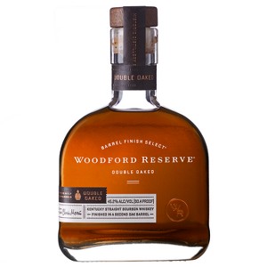 Woodford Reserve Double Oaked Bourbon Whiskey - 375ml Bottle - 1 of 4