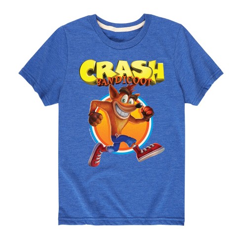 T-shirt Crash Bandicoot Loot Gaming - Taille M - Bleu - Neuf Sans étiquettes