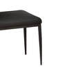 18" Cargo PU Accent Chair Gray/Gunmetal - Acme Furniture: Leather Upholstery, Metal Frame, 60-Day Warranty - 3 of 4