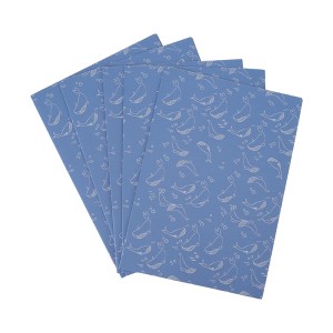 Unique Bargains Gift Wrap Paper White Kraft 27.56x19.69 " 5Pcs - 1 of 4