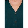 WEST K Women's Amaya Rib Knit Button Down Collar Top - 4 of 4