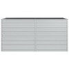 vidaXL Garden Raised Bed 63"x31.5"x30.3" Galvanized Steel Silver - 4 of 4