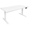 Mount-It! Table Top for Sit Stand Desk Frame, 29 x 55 Inches, White For Electric and Manual Desk - 2 of 3