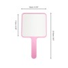 Unique Bargains Portable Square Handheld Mirror 1 Pc - 2 of 4