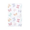 Hudson Baby Infant Girl Cotton Flannel Burp Cloths, Pastel Butterfly, One Size - 3 of 4