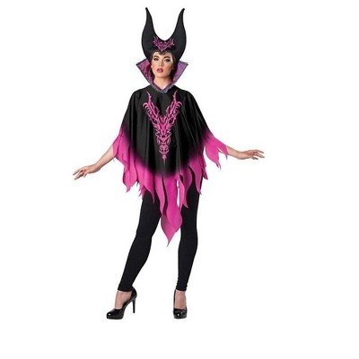 Incharacter Dark Sorceress Adult Costume Poncho