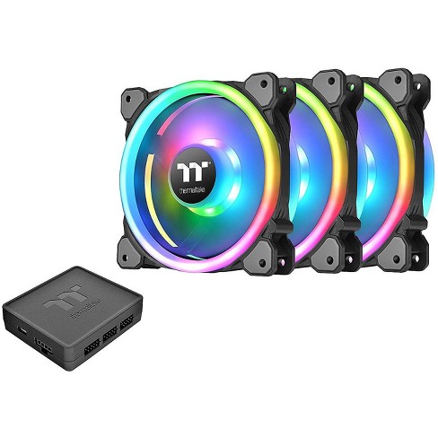 Thermaltake Riing Trio Rgb Software Enabled Case Fan Three Pack 120mm Target - how to get the ring guest world roblox