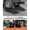 2-Pack Portable Car Ramp for Oil Change, Heavy Duty Plastic Low Profile Car Ramp, Automatic Car Lift, 6.7 Inch Lift Height, 5 Tons Weight Capacity - 4 of 4
