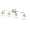 Millennium Lighting 4 - Light Vanity in  Modern Gold - 4 of 4