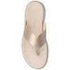 Journee Women's Carah Flip Flop Wedge Sandals - 4 of 4