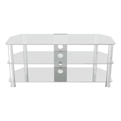 glass tv stand target