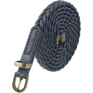 INSPIRE CHIC Women's Braided Cord Retro Casual Decoration for Dresses Thin Belts - 1 of 4