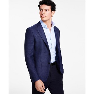 Calvin Klein Mens Slim Fit Wool Two Button Blazer Jacket - 1 of 1