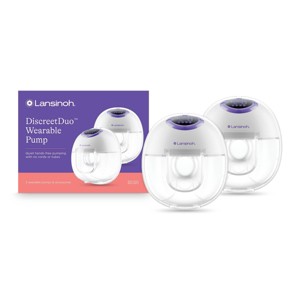 Lansinoh Discreet Duo Wearable Breast Pump - 1 of 4