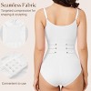 NEBILITY Shapewear for Women Tummy Control Shapewear Bodysuits Seamless Body Shaper Waist Trainer Snatched Body Suit - 2 of 4