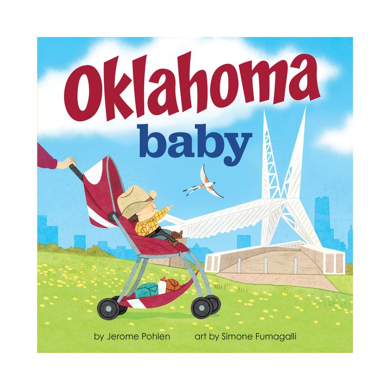 Oklahoma Baby - (Local Baby Books) by  Jerome Pohlen (Board Book), 1 of 2