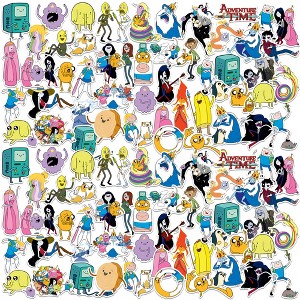 Adventure Time Character Vinyl Large Deluxe Stickers Variety Pack - 1 of 4