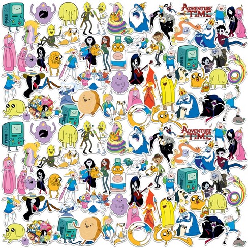 Adventure Time Character Vinyl Large Deluxe Stickers Variety Pack - image 1 of 4