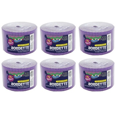 Bordette® Decorative Border, Deep Purple, 2-1/4" x 50', 6 Rolls
