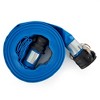 Apache 98138049 PVC Lay Flat Hoses 2 Inch Diameter 50 Ft, 70 psi, Blue (2  Pack)