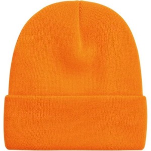 MSDC 1&2 Pack Beanie for Men Women Slouchy Beanie Hats Winter Knit Caps Soft Ski Hat Unisex - 1 of 4