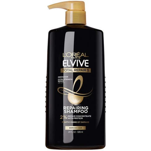 L'oreal Paris Elvive Total Repair 5 Repairing Shampoo - 28 Fl Oz : Target