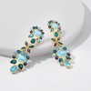 Ross-Simons 24.30 ct. t.w. Tonal Blue Topaz and 2.30 ct. t.w. Iolite Drop Earrings in 18kt Gold Over Sterling - 3 of 4