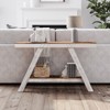 SMARTSTANDARD 46 in. x 10 in. x 28 in. Solid Wood Console Table - 3 of 4