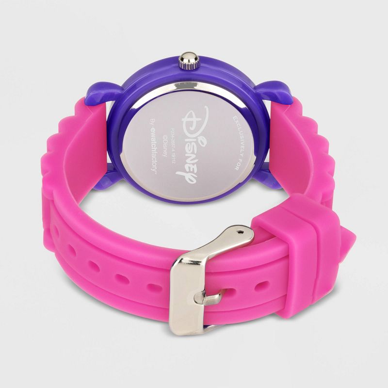 Girls&#39; Disney Minnie Mouse Plastic Time Teacher Silicon Strap Watch - Pink, 3 of 7