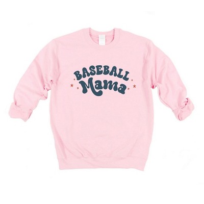 Simply Sage Market Women's Graphic Sweatshirt Baseball Mama Stars