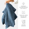 Set Of 4 Bath Towels, 100% Super Plush Premium Cotton, Washcloths and Hand Towels - Becky Cameron - 3 of 4