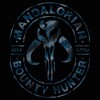 Men's Star Wars The Mandalorian Bounty Hunter Stamp T-Shirt - 2 of 3