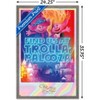 Trends International Trolls: Band Together - Viva and Poppy at Trolla-Palooza Framed Wall Poster Prints - 3 of 4