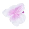 Unique Bargains DIY Craft Hair Decor Silk Handmade Phalaenopsis Artificial Flowers Purple 20 Pcs - 4 of 4
