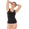 Body Beautiful Shapewear Slimming Top with feminine lace trim Nylon - 2 of 4