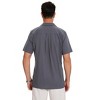 Men's Camp Collar Short Sleeve Shirt - Casual Button-Down with Chest Pocket & Back Pleat - 3 of 3