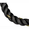 Dacron Battle Rope 1.5/2 Inch Diameter, 30/40/50 FT Heavy Weighted Ropes for Home Gym and Strength Training - 3 of 4