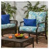 Kensington Garden 2pc Outdoor Chair Back Cushion Set - 3 of 4