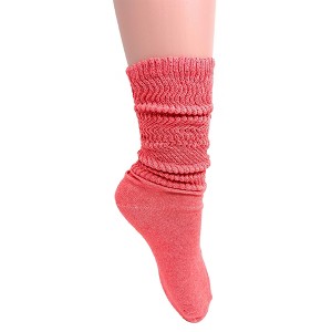 Women's Cotton Lightweight Slouch Socks Extra Thin 1 Pair Soft and Breathable - 1 of 1