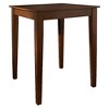 Tapered Leg Pub Table Wood/Mahogany - Crosley - image 2 of 4